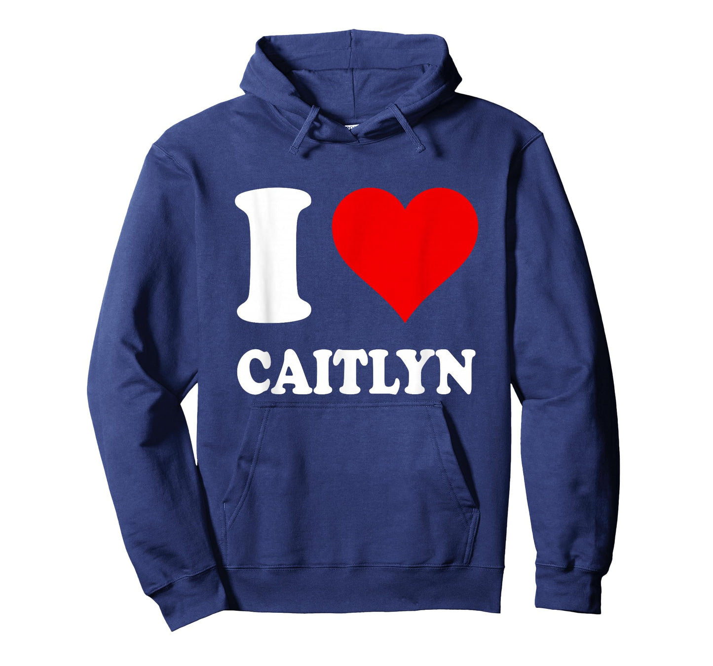 Red Heart I Love Caitlyn T-Shirt