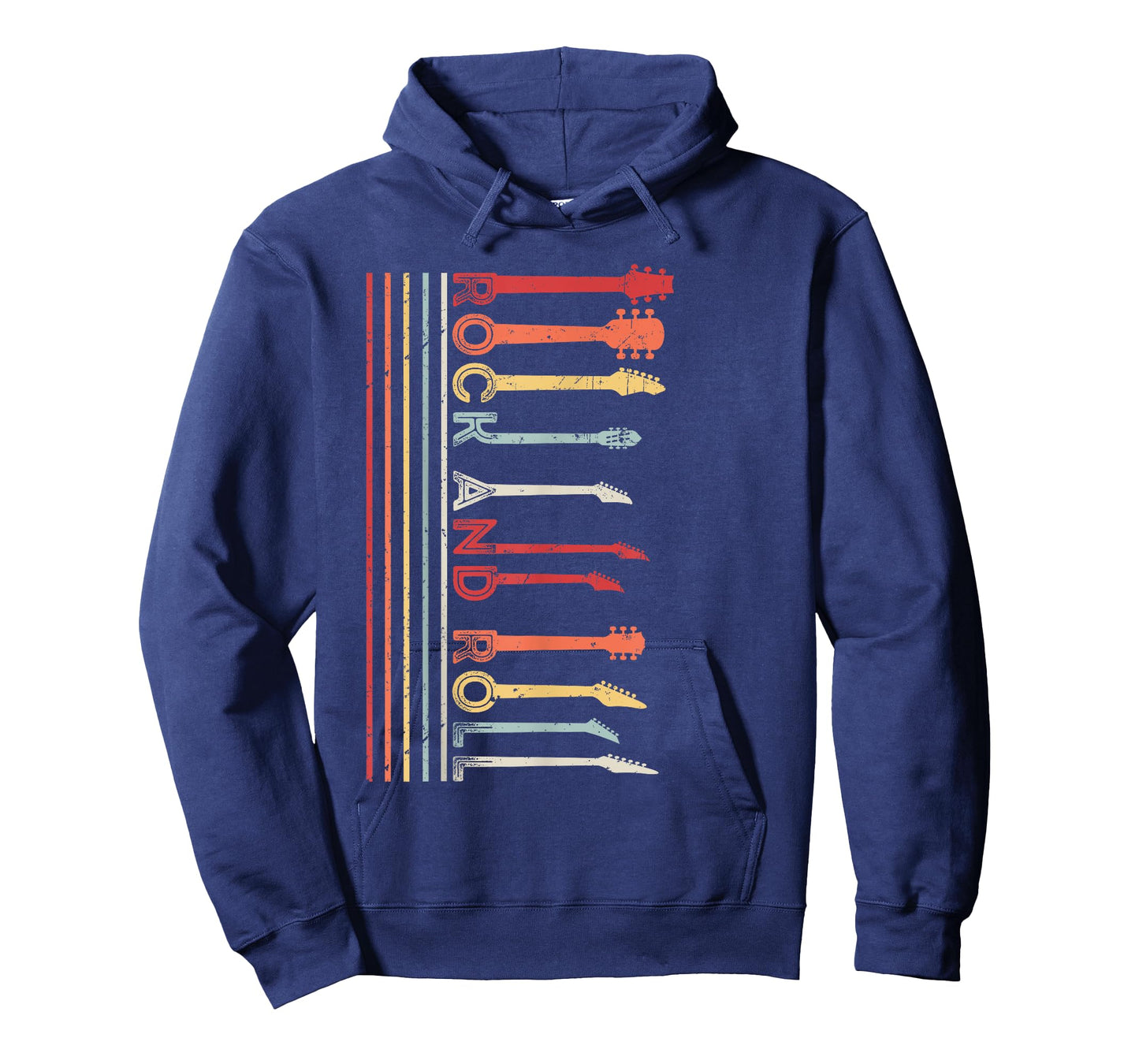 Rock And Roll Vintage Tee For Concert Band, Rock Music Lover T-Shirt