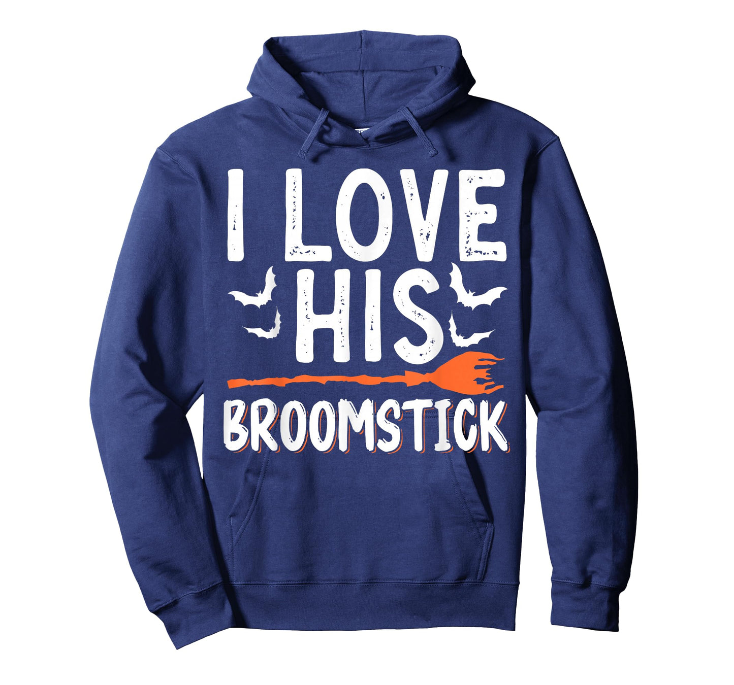 I Love His Broomstick I Love Her Pumpkins T-Shirt