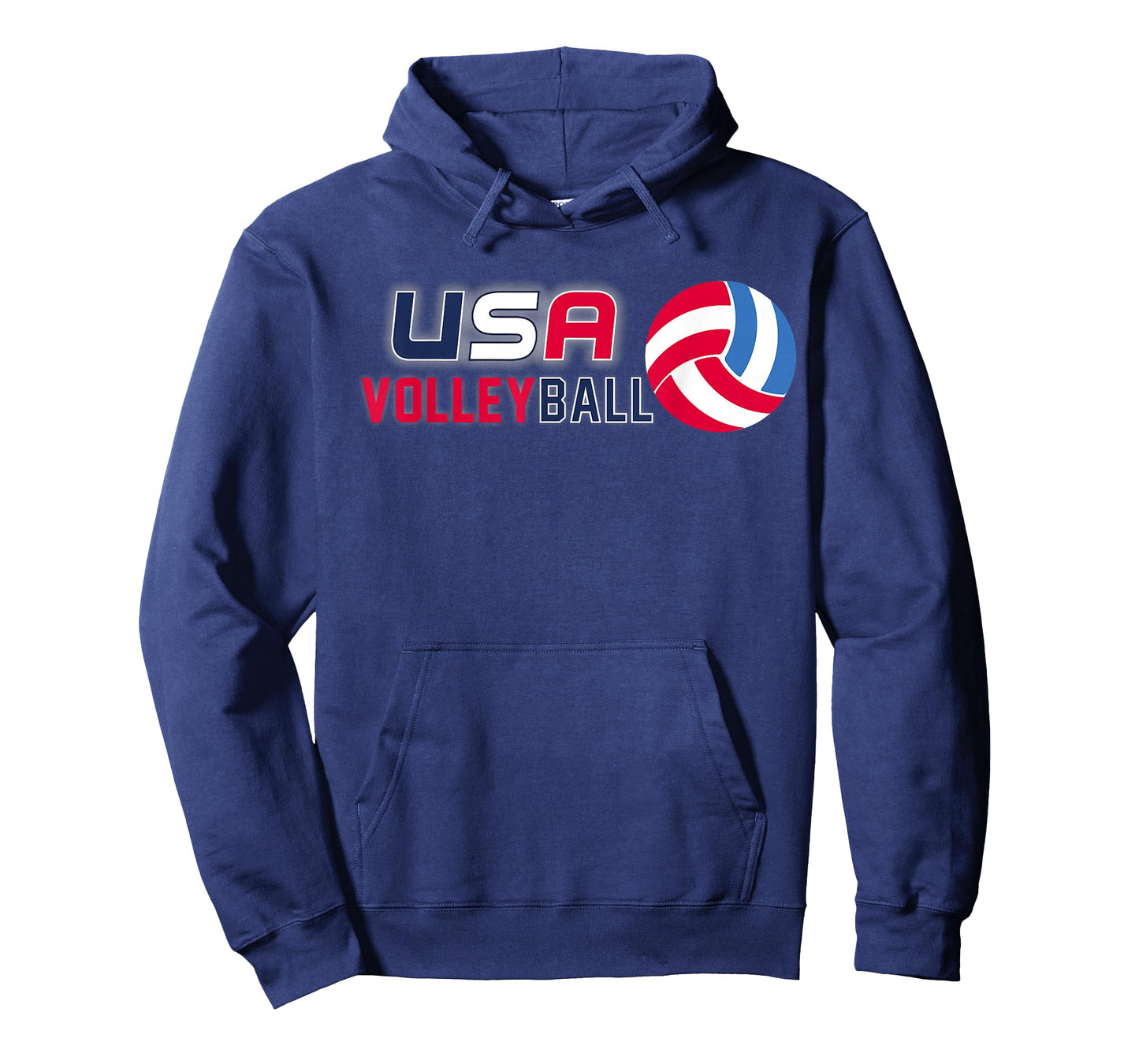 USA Flag Volleyball Shirt: Men and Women's Volleyball Tee T-Shirt