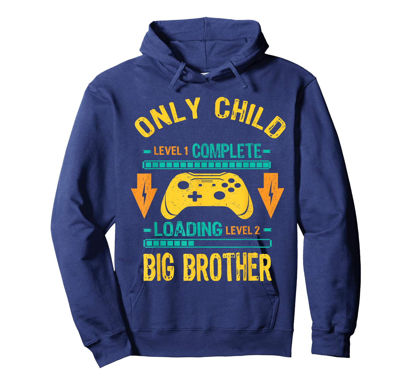 Level Only Child Ready Level Big Brother Loading T-Shirt