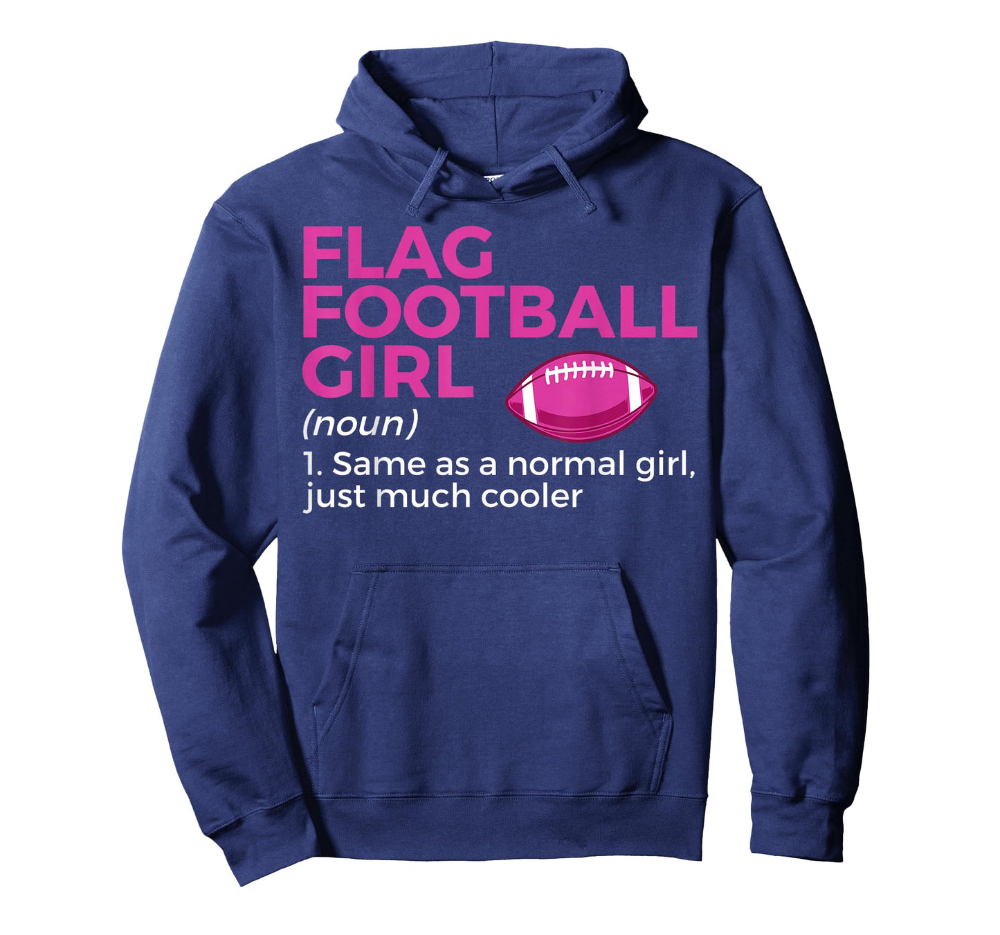 Funny Flag Football Girl Definition T-Shirt