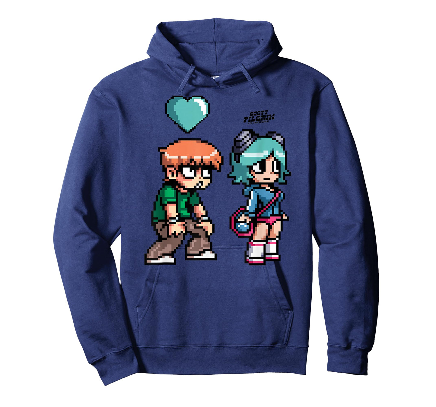 Scott Pilgrim Vs. The World Scott Hearts Ramona T-Shirt