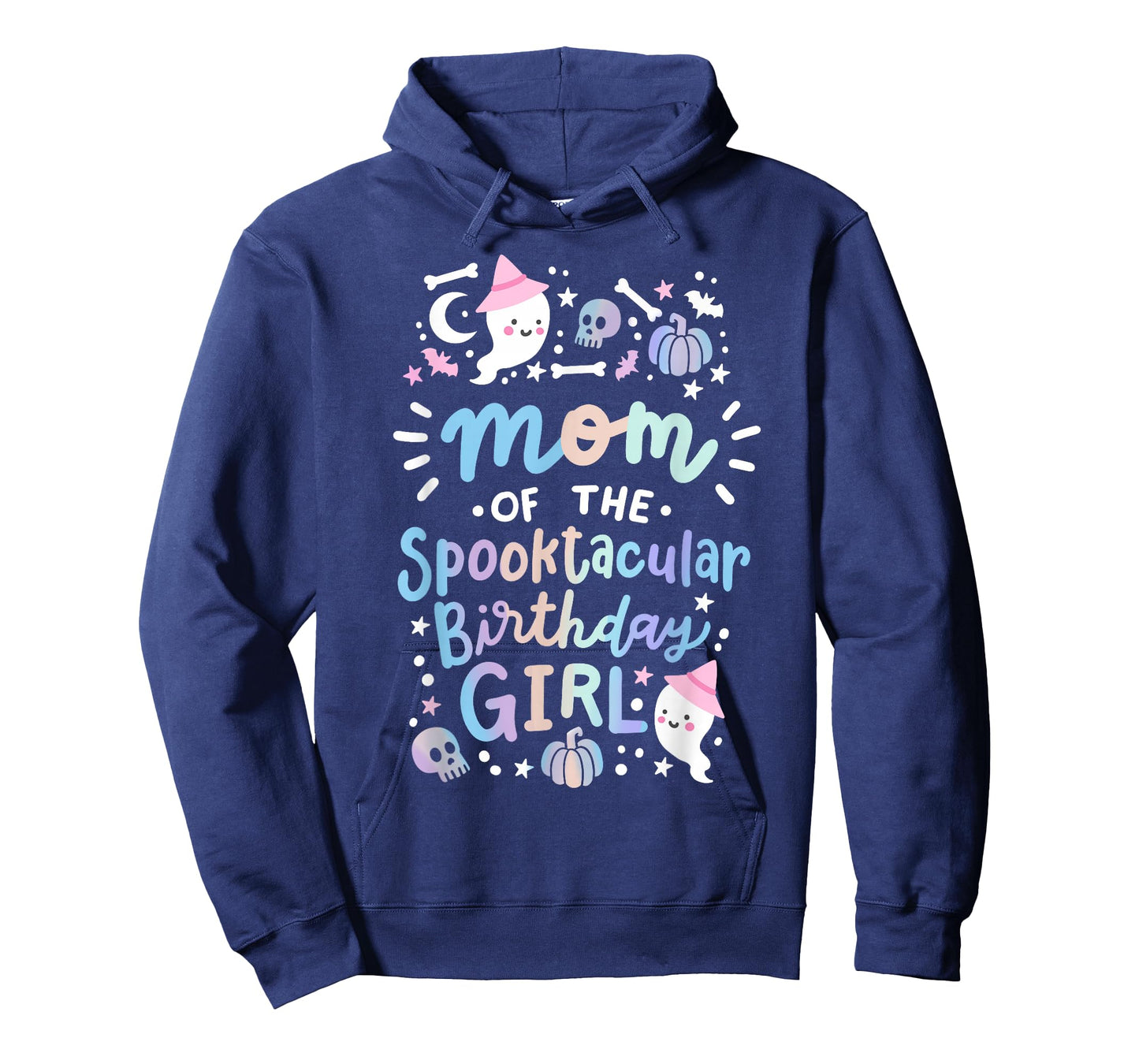 Mom of the Spooktacular Birthday Girl Halloween Family T-Shirt