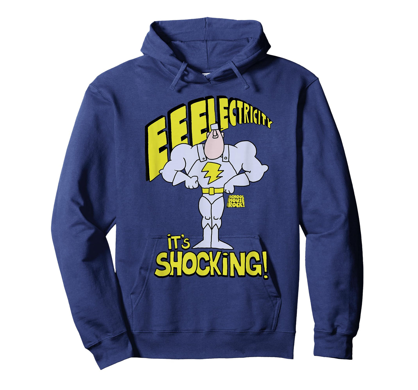 Schoolhouse Rock Electricity It's Shocking Vintage TV Show T-Shirt