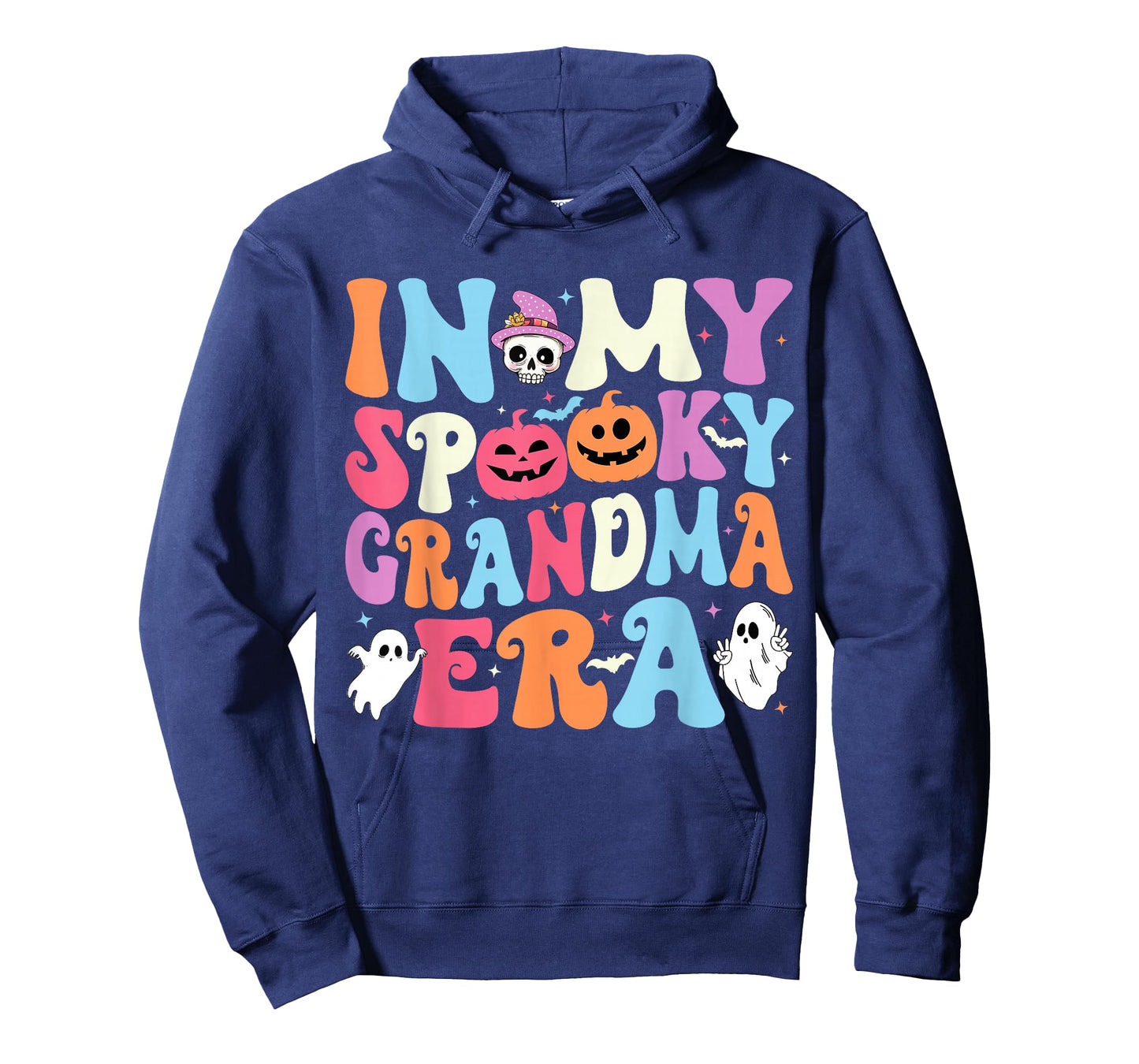 In My Spooky Grandma Era Halloween Groovy Grandma Halloween T-Shirt