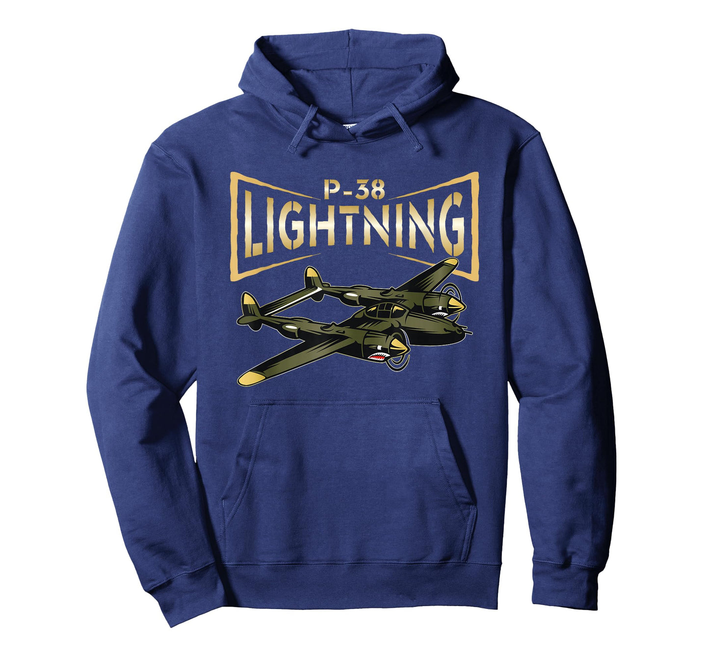 P-38 Lighting WW2 Plane Aircraft Aviation Airplane T-Shirt