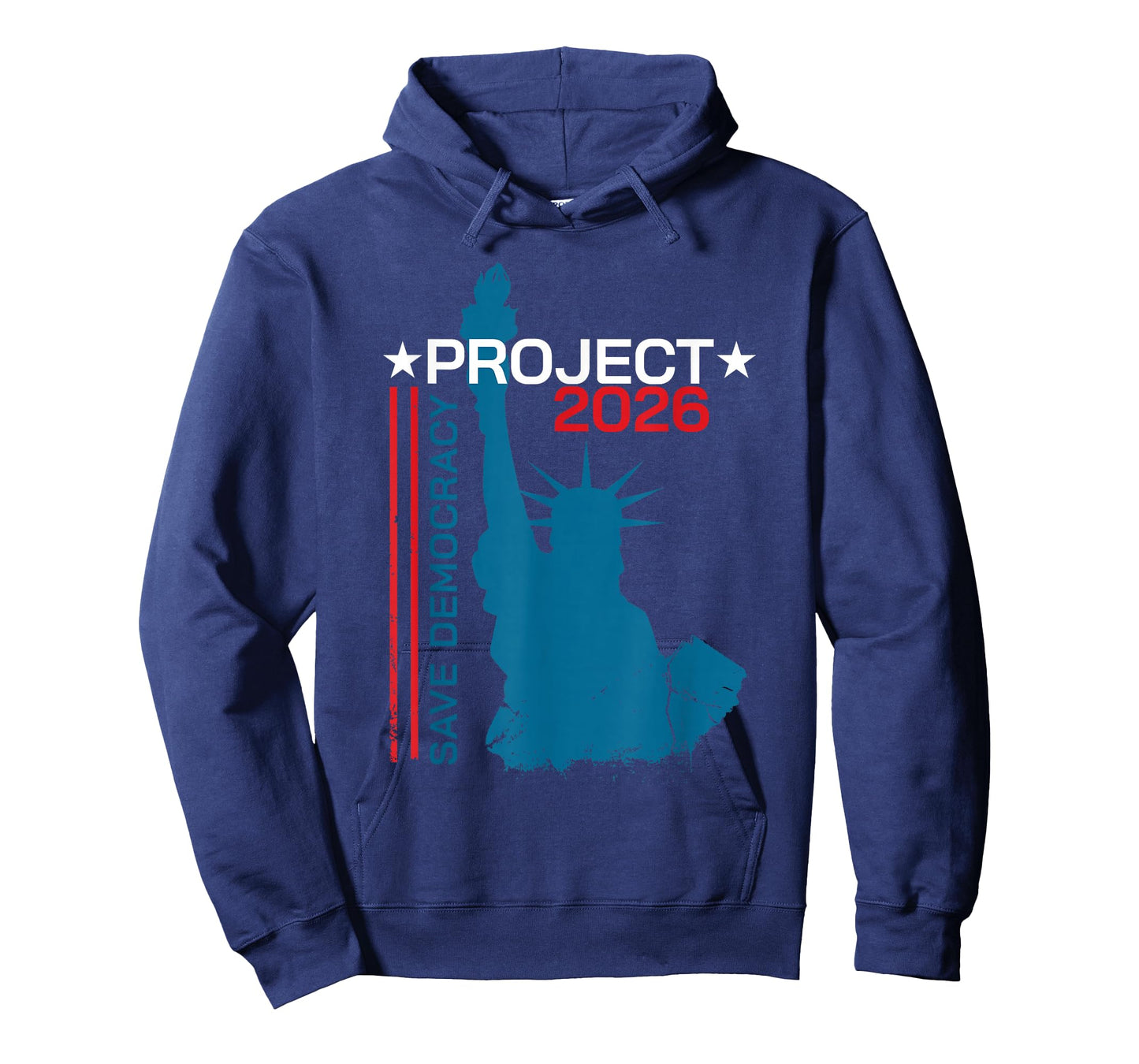 Project 2026 Vote Blue Save Democracy T-Shirt