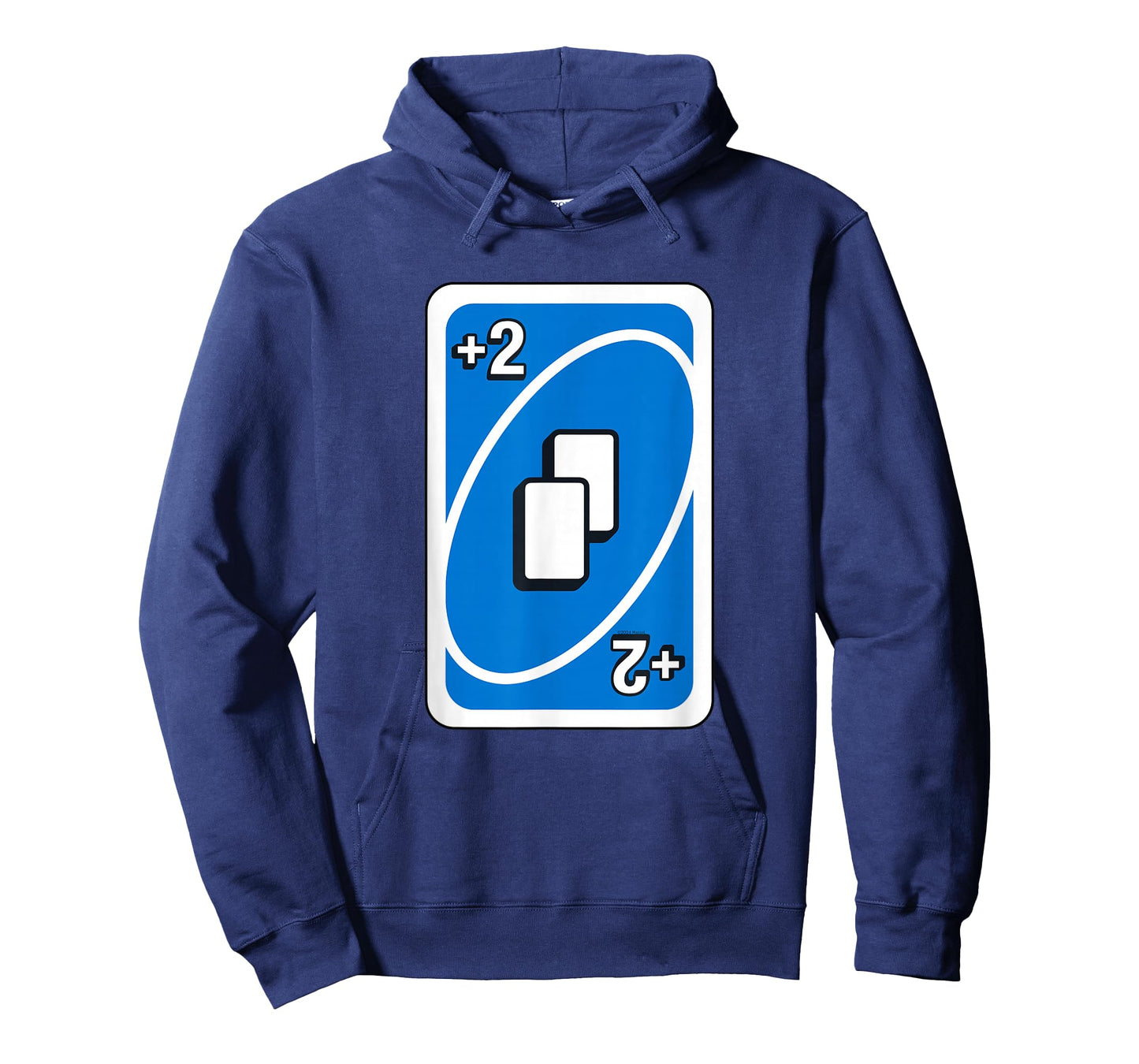 UNO - Blue Draw Two Card T-Shirt