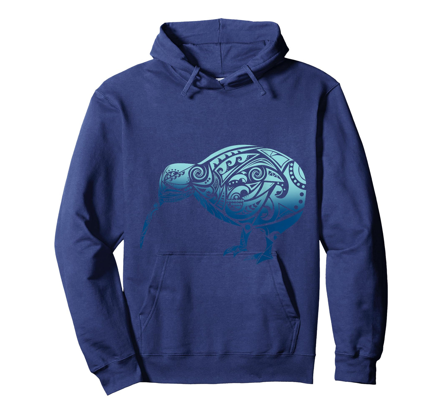 Polynesia Maori Kiwi Bird Ocean Blue New Zealand Souvenir T-Shirt