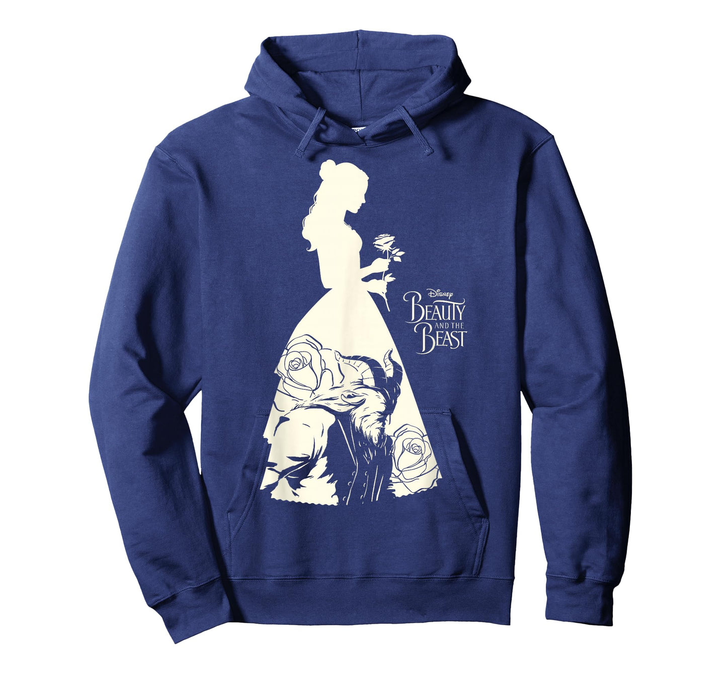 Disney Beauty & The Beast Belle Silhouette Graphic T-Shirt T-Shirt