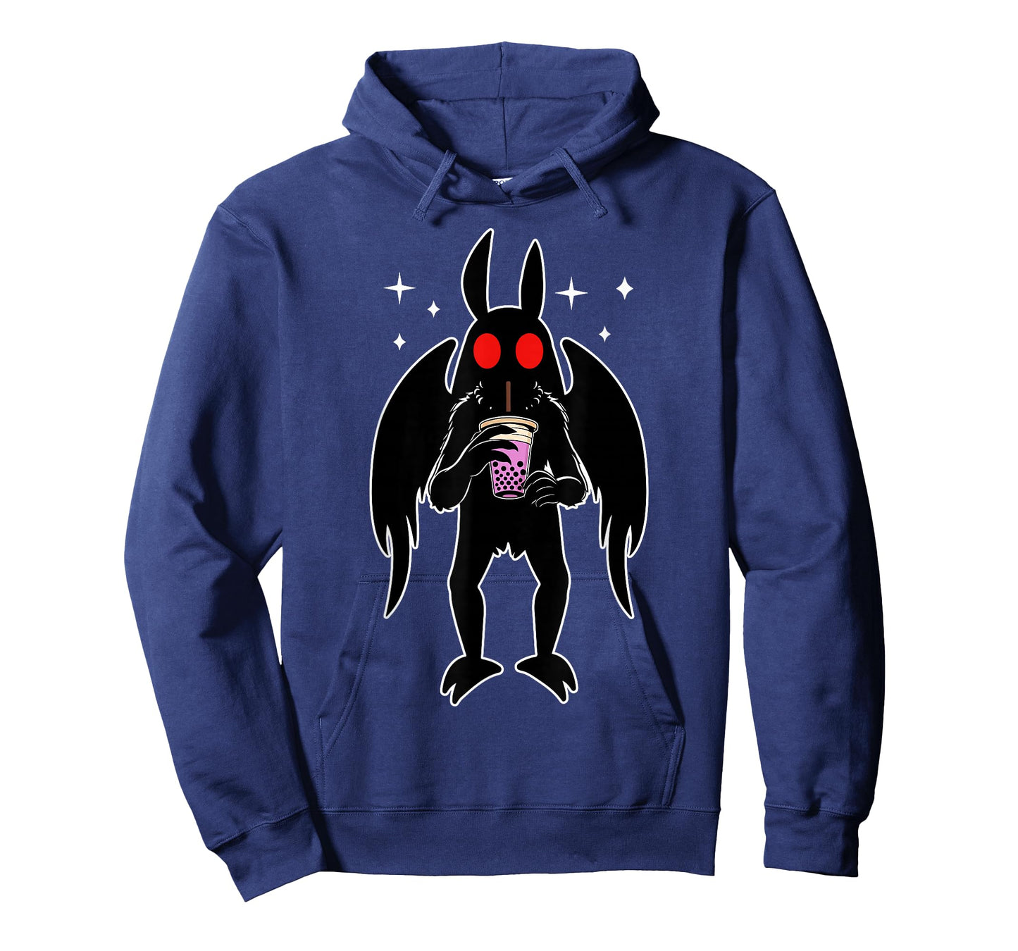 Funny Mothman Bubble Tea Kawaii Boba Tea T-Shirt
