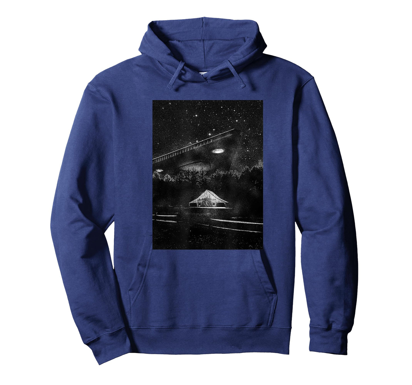 UFO Art - TR3B Triangle Spacecraft, Visiting Alien T-Shirt