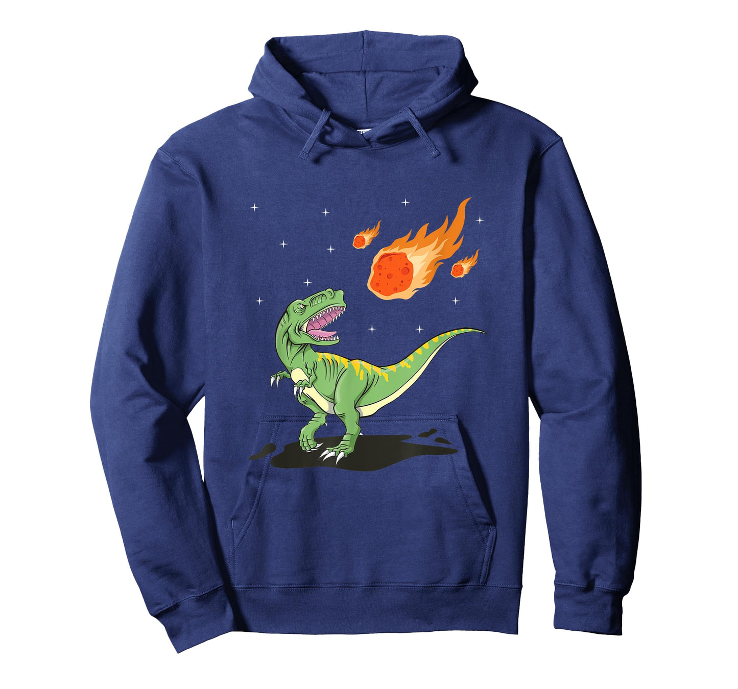 Dinosaur Meteorite Comet Meteor Shower Tyrannosaurus T-Shirt