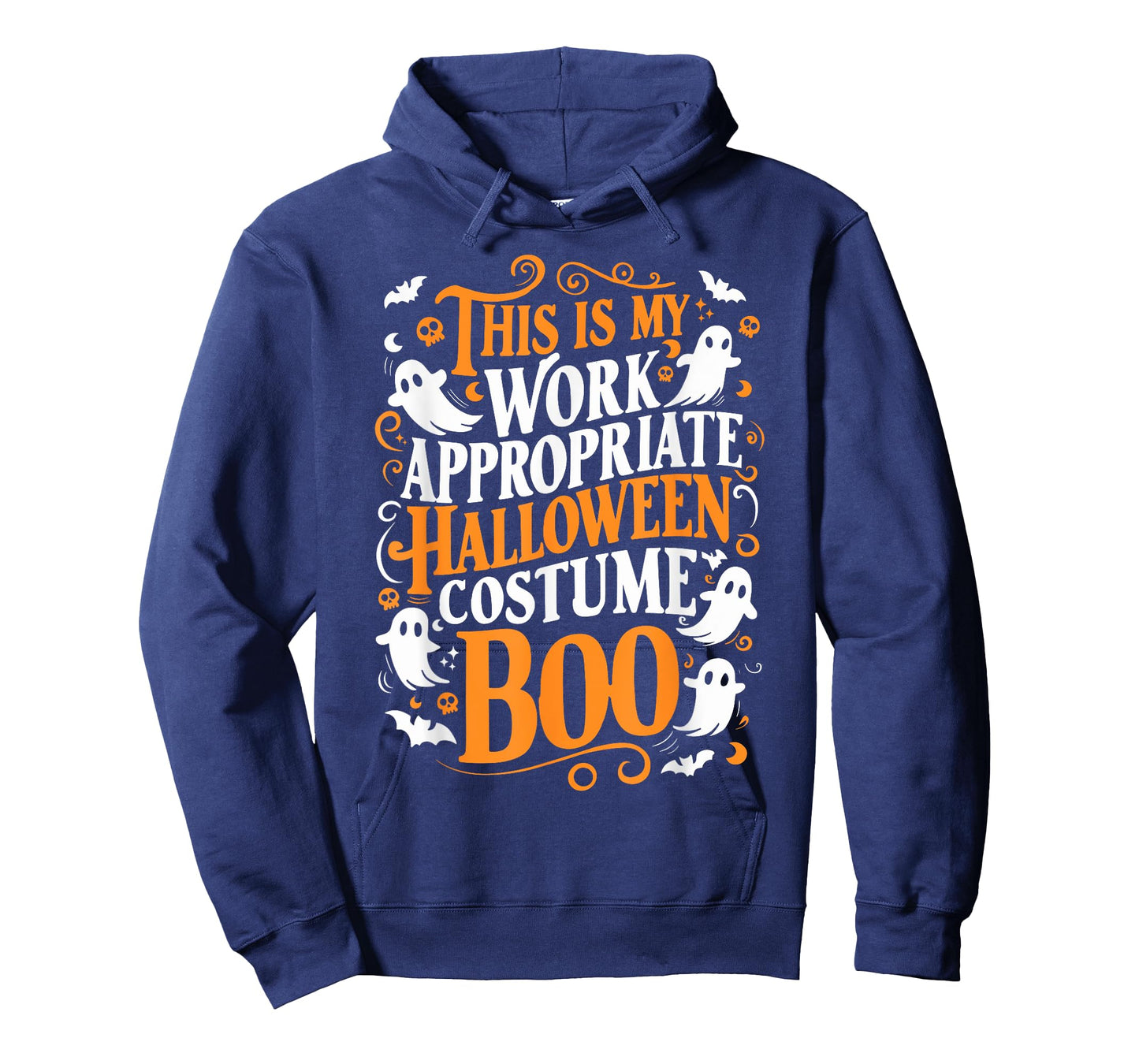 This is My Work Appropriate Halloween Costume Boo Ghost T-Shirt