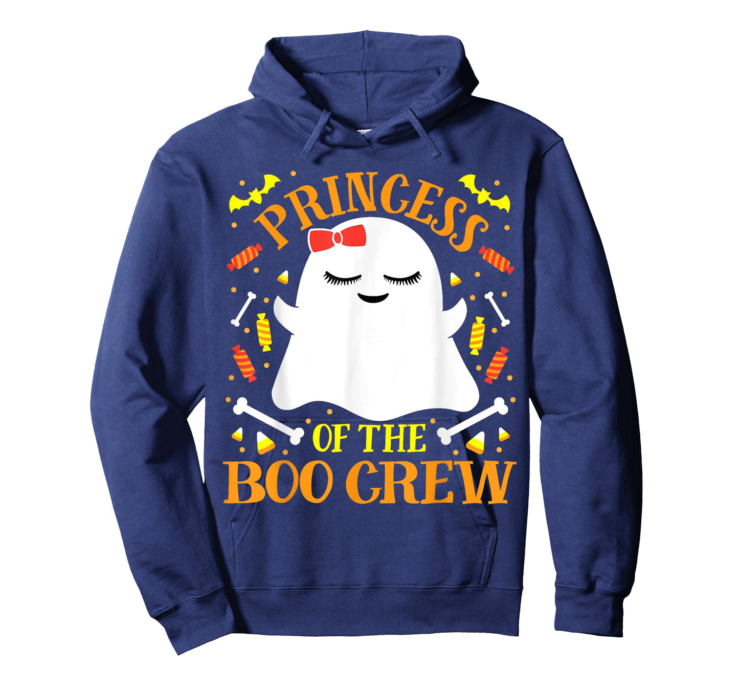 Princess Boo Crew Ghost Matching Family Cute Girls Halloween T-Shirt