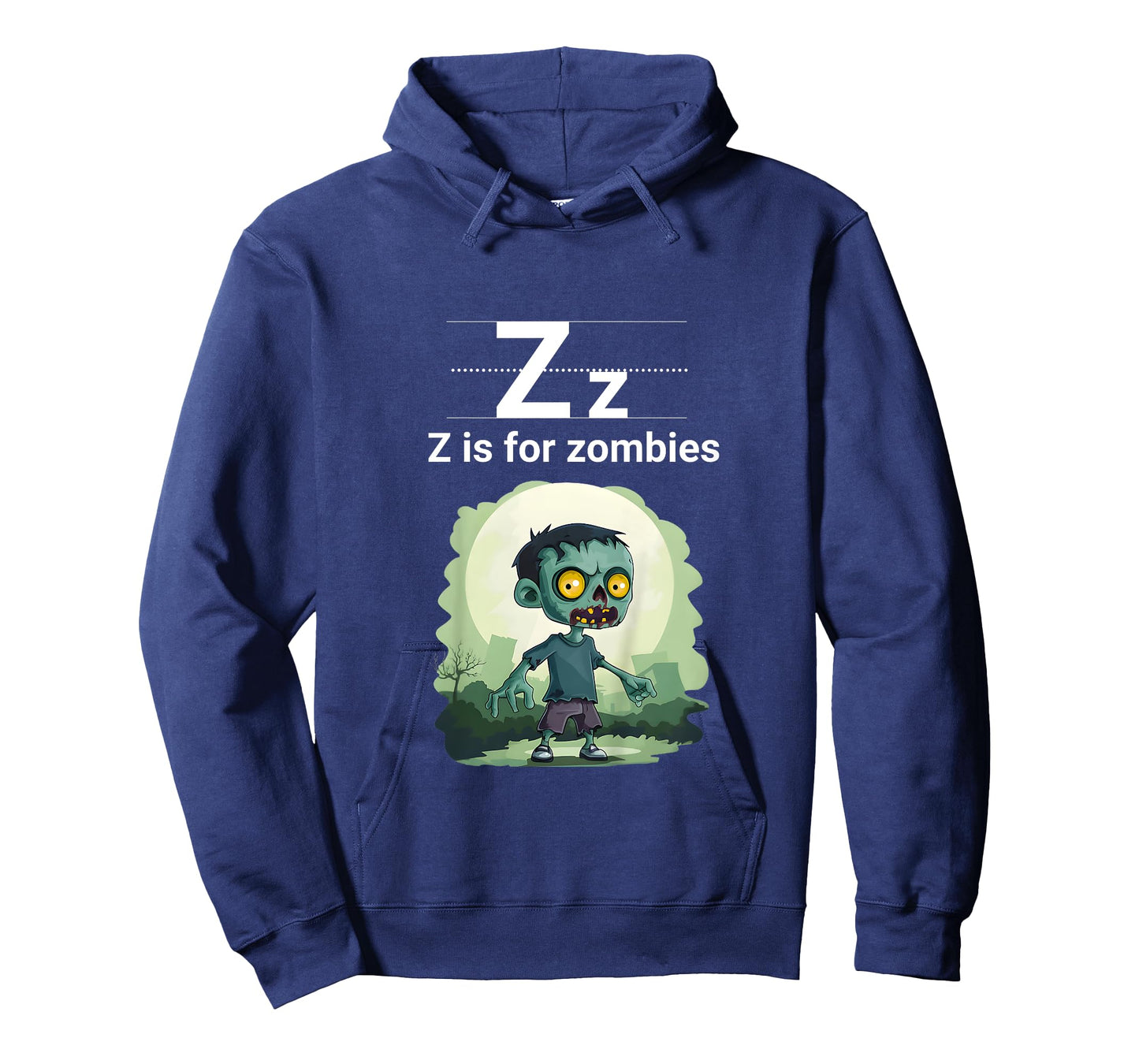 Kids Halloween Zombie Z is for Zombies Tshirt for Kids T-Shirt