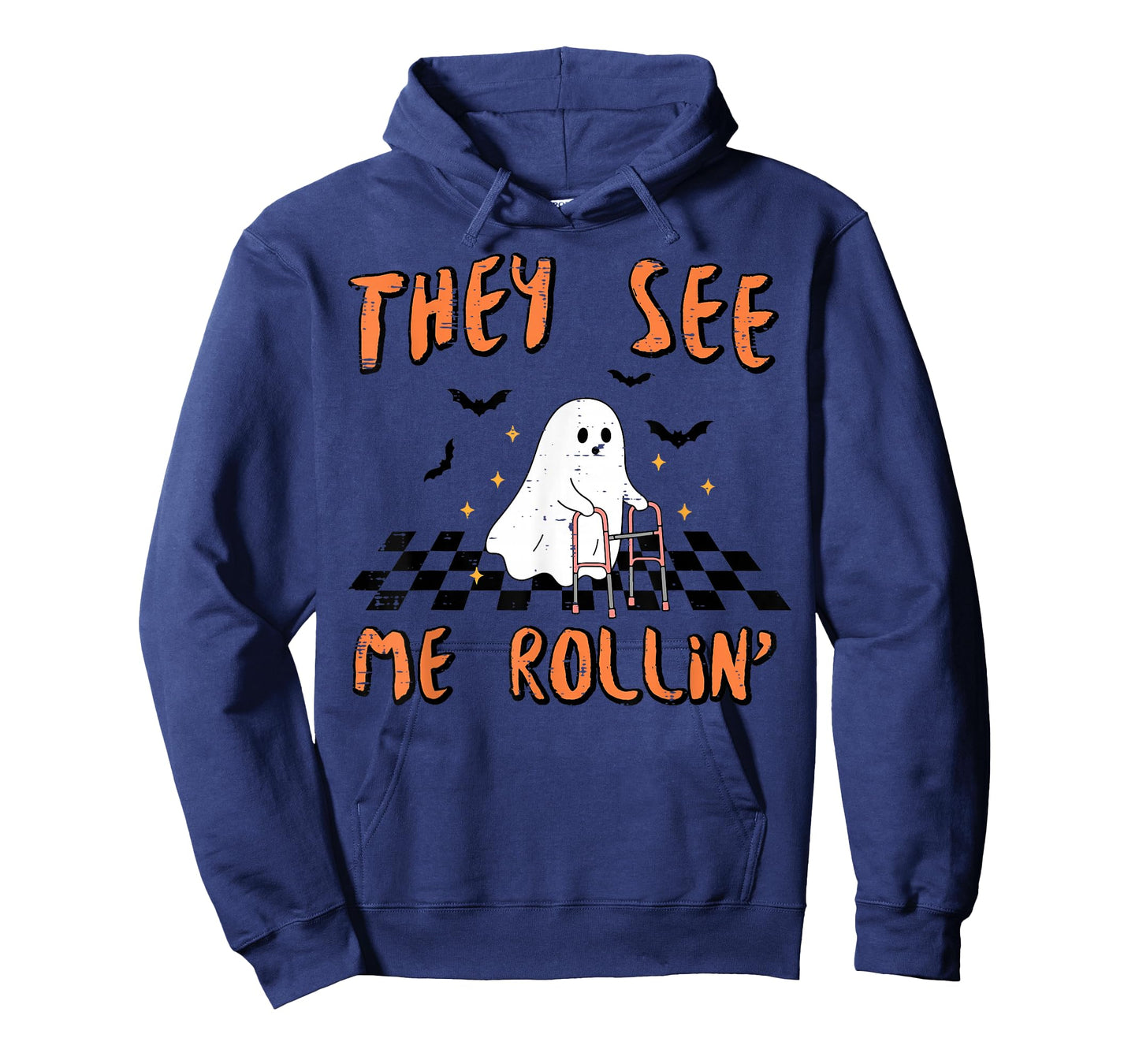 Ghost Walker They See Me Rollin Halloween Costume Men Women T-Shirt
