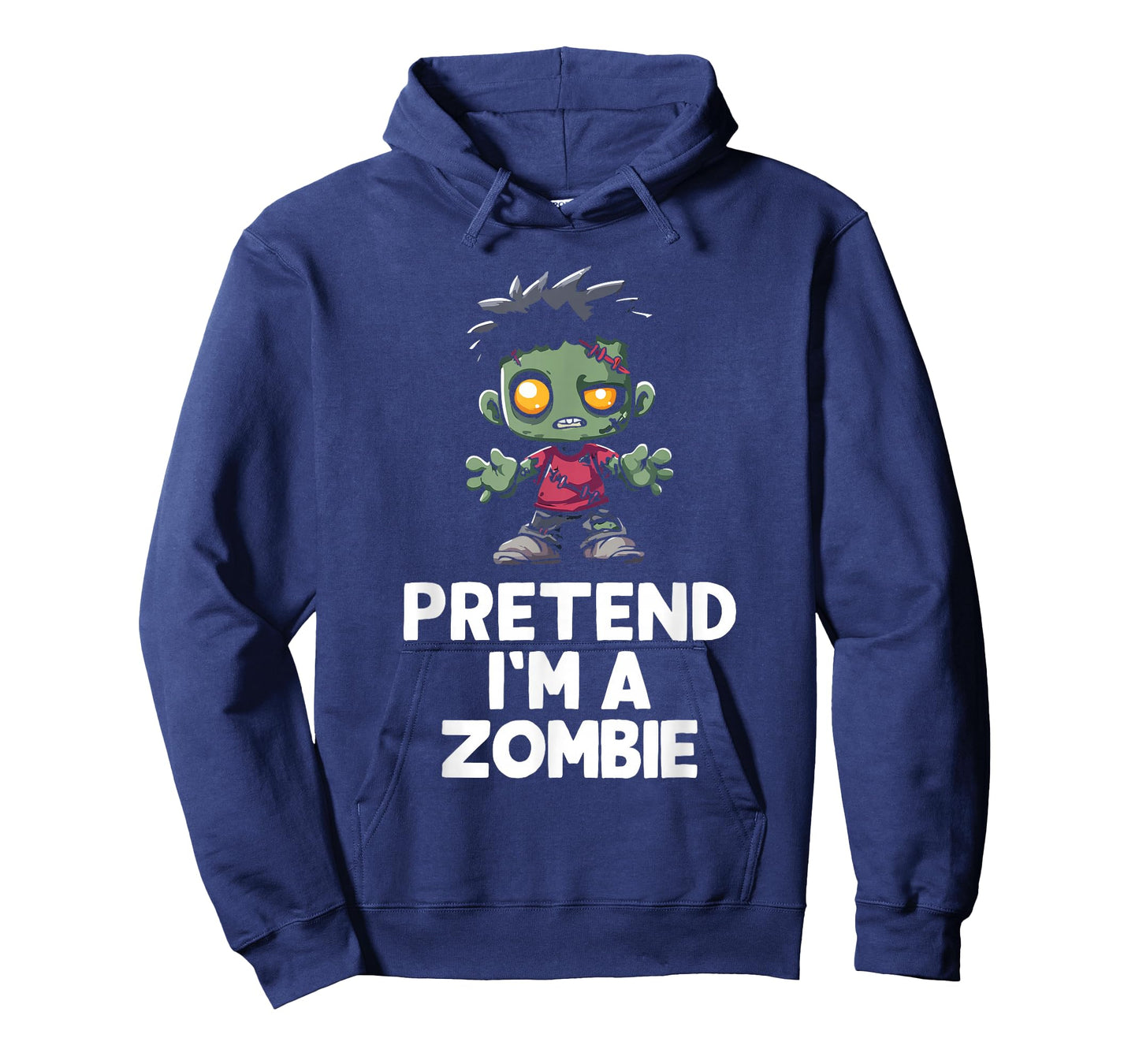 Easy Pretend I'm A Zombie Costume Halloween Funny T-Shirt