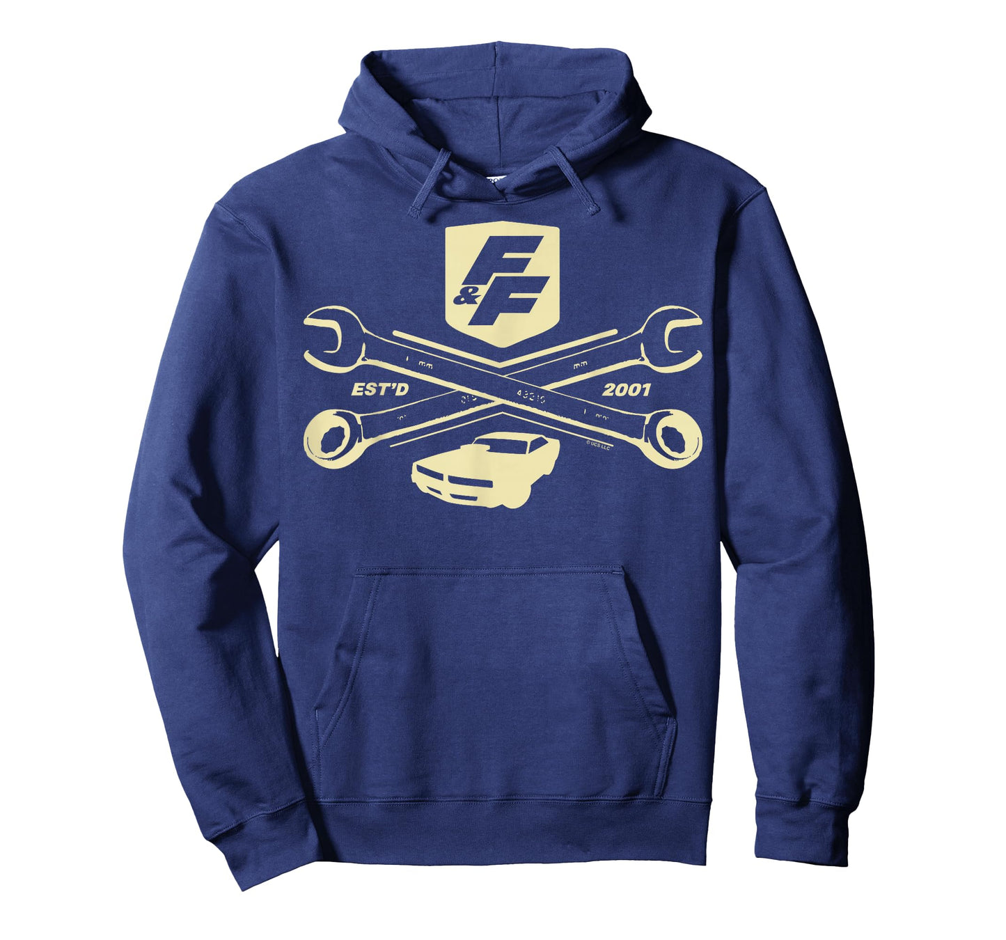 Fast & Furious EST'D 2001 Crossed Wrench Logo T-Shirt Small