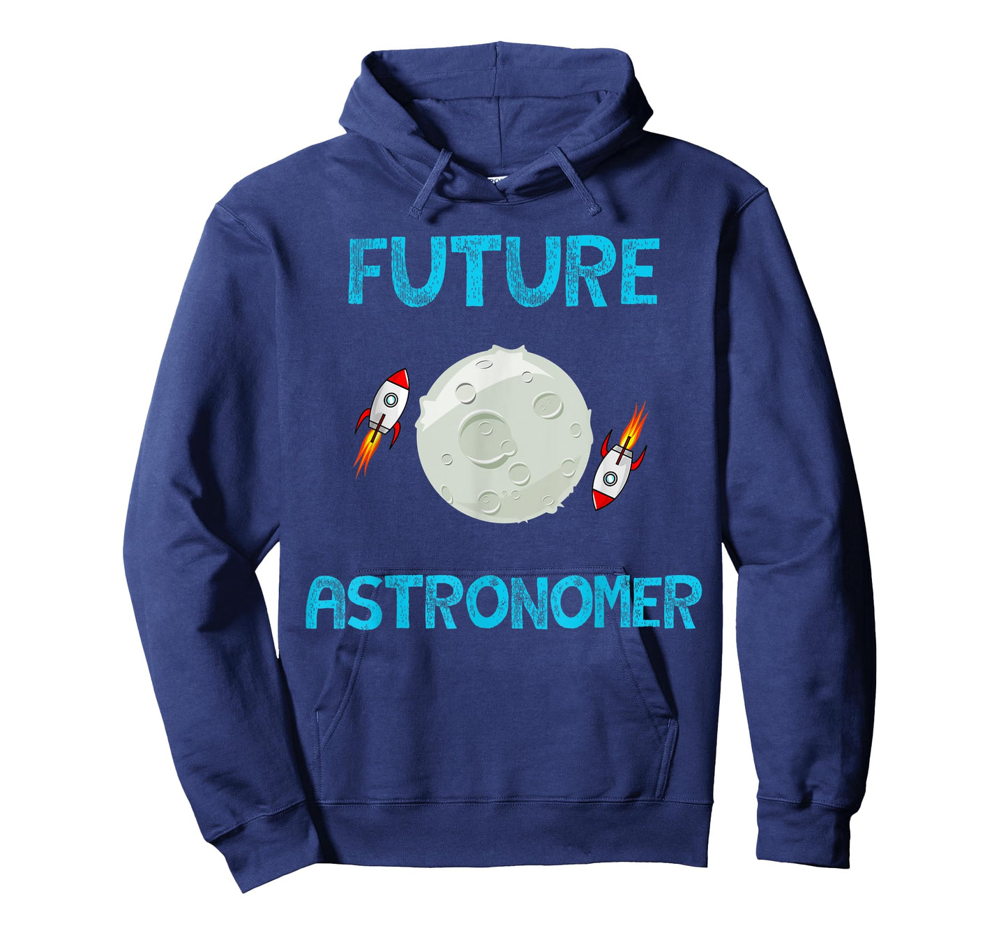 Future Astronomer Children's Star Galaxy Moon Rocket Ship T-Shirt