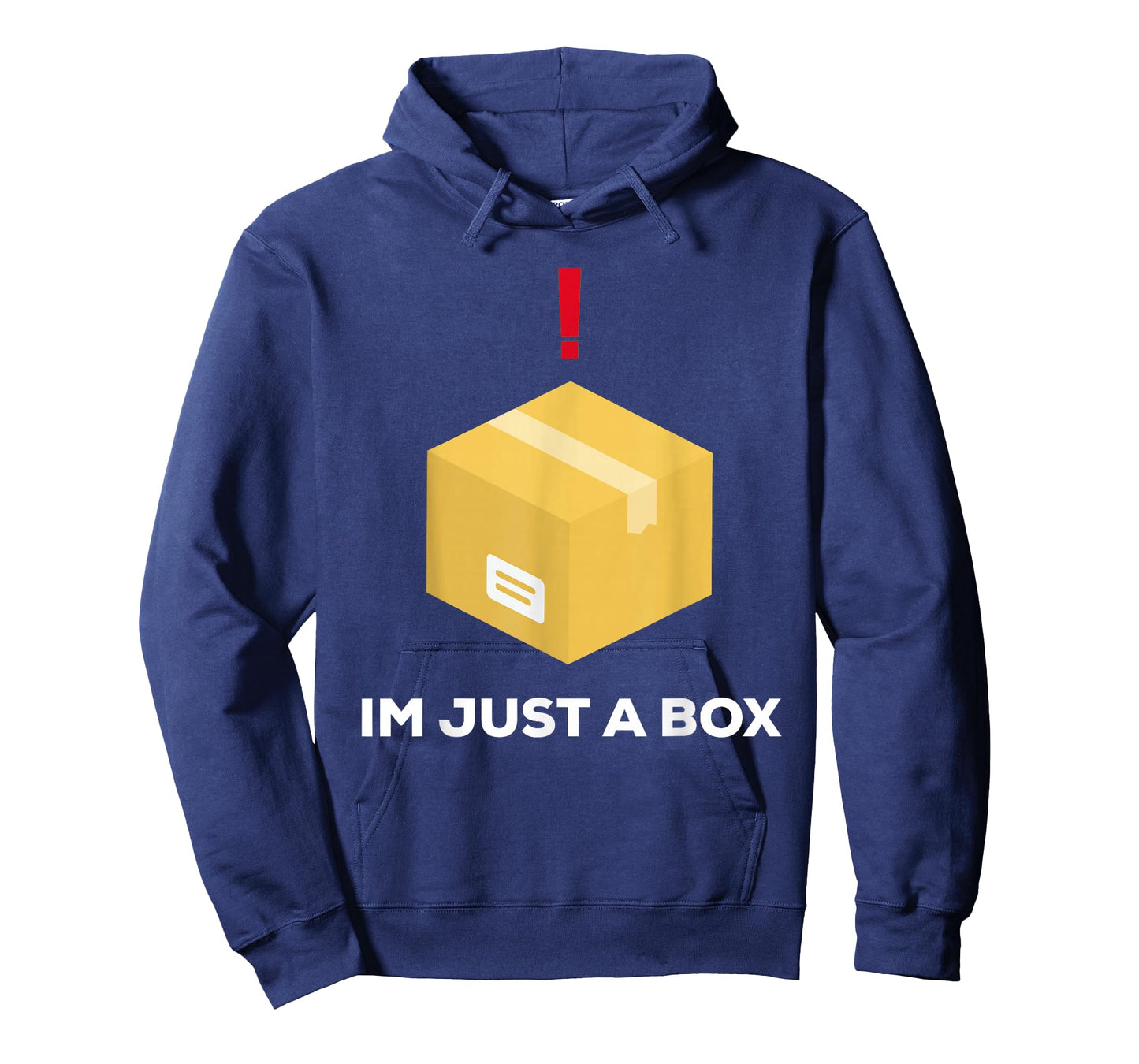 Im Just A Box Funny Fast Solid Gear T-Shirt