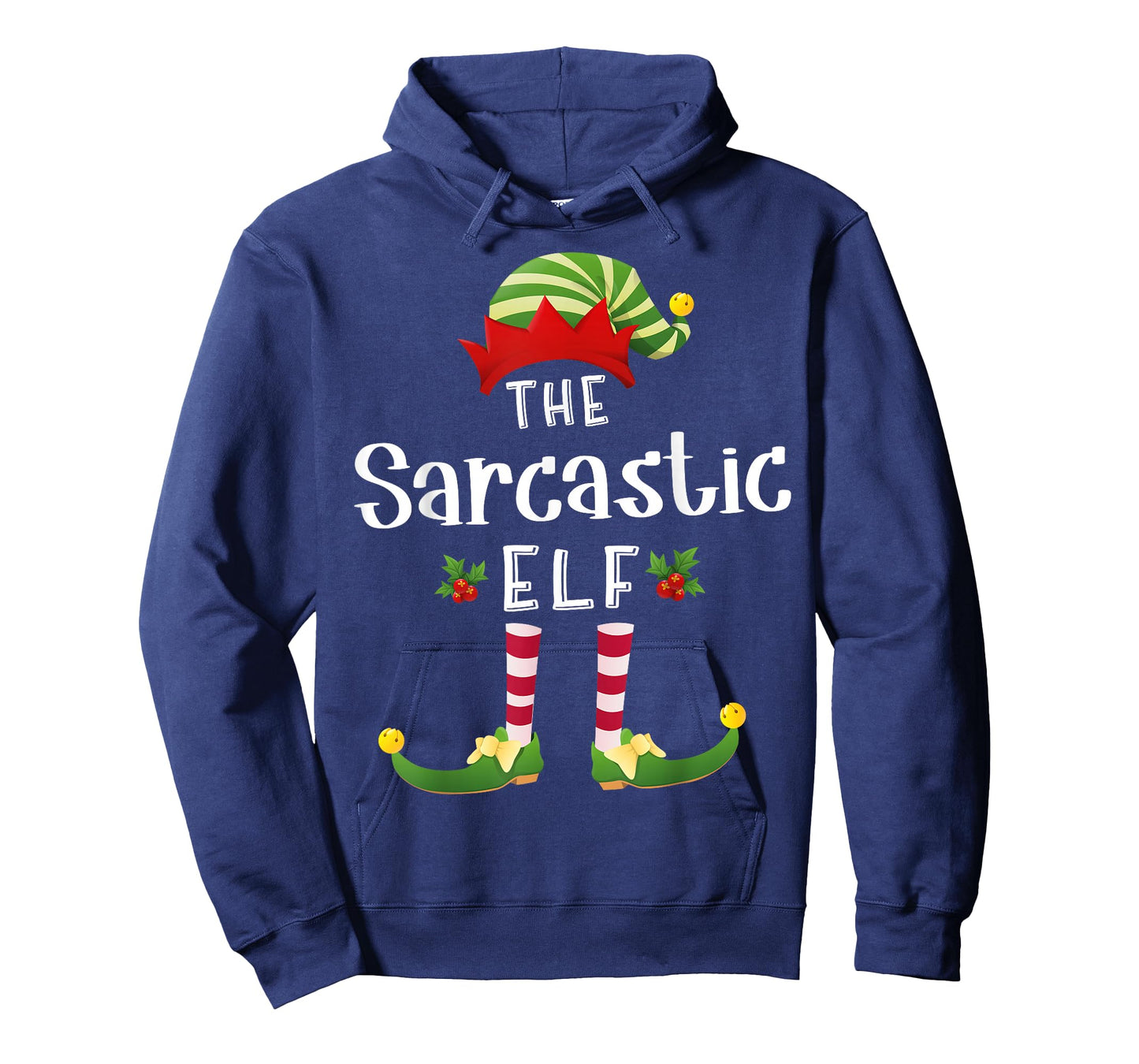 Sarcastic Christmas Elf Matching Pajama X-Mas Party T-Shirt