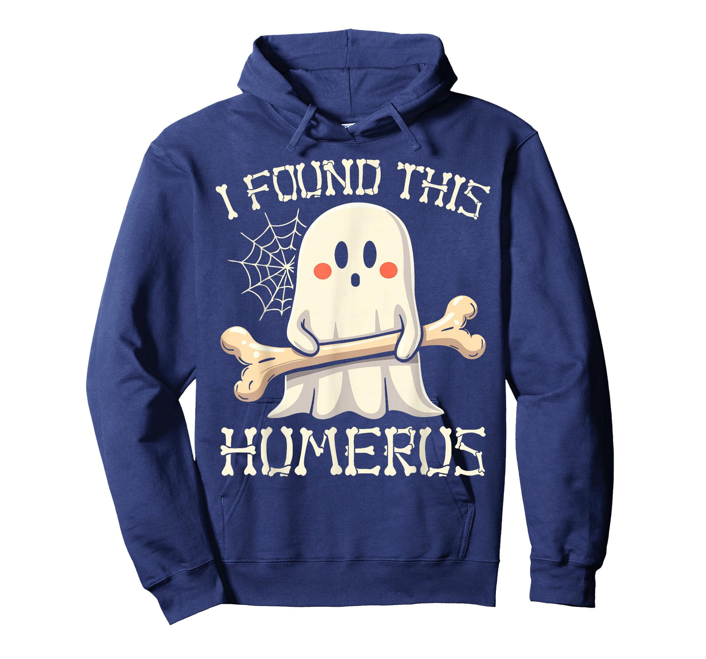I Found This Humerus Funny Ghost Halloween Skeleton Pun T-Shirt