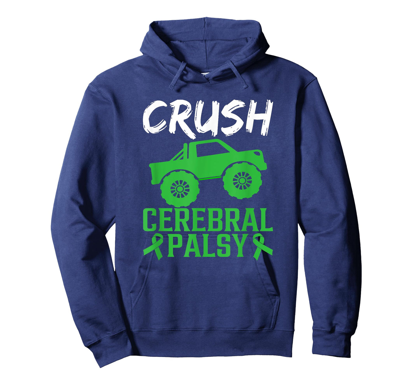 Crush Cerebral Palsy Monster Truck Cerebral Palsy Awareness T-Shirt