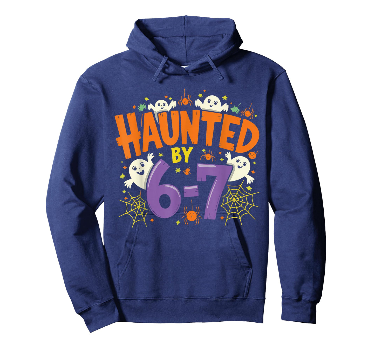 Haunted by 67 Funny Six Seven Meme Spooky Ghost Halloween T-Shirt