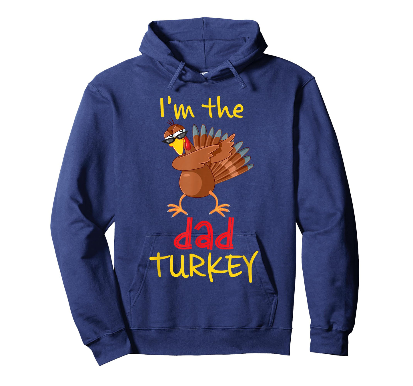 Funny Dad Turkey Matching Family Group Thanksgiving Party T-Shirt