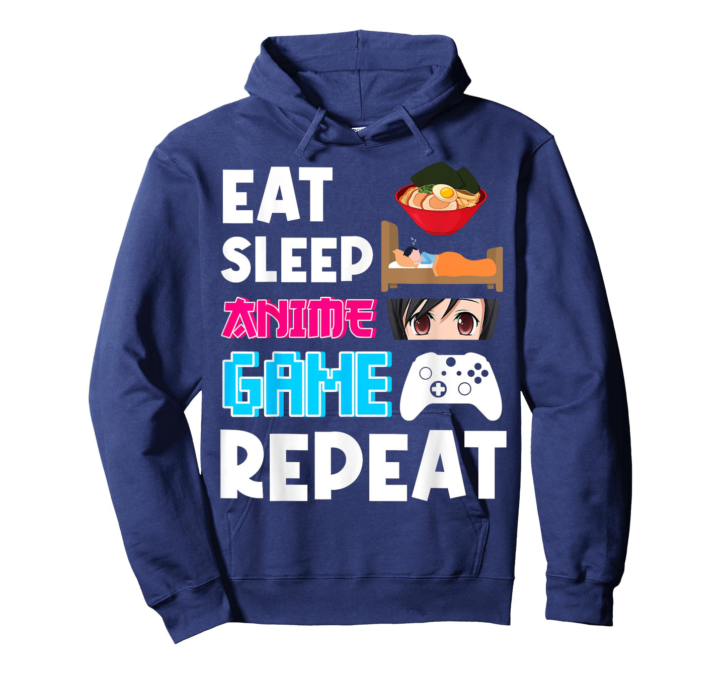 Eat Sleep Anime Game Repeat Shirt, Anime Manga Shirts Gifts T-Shirt