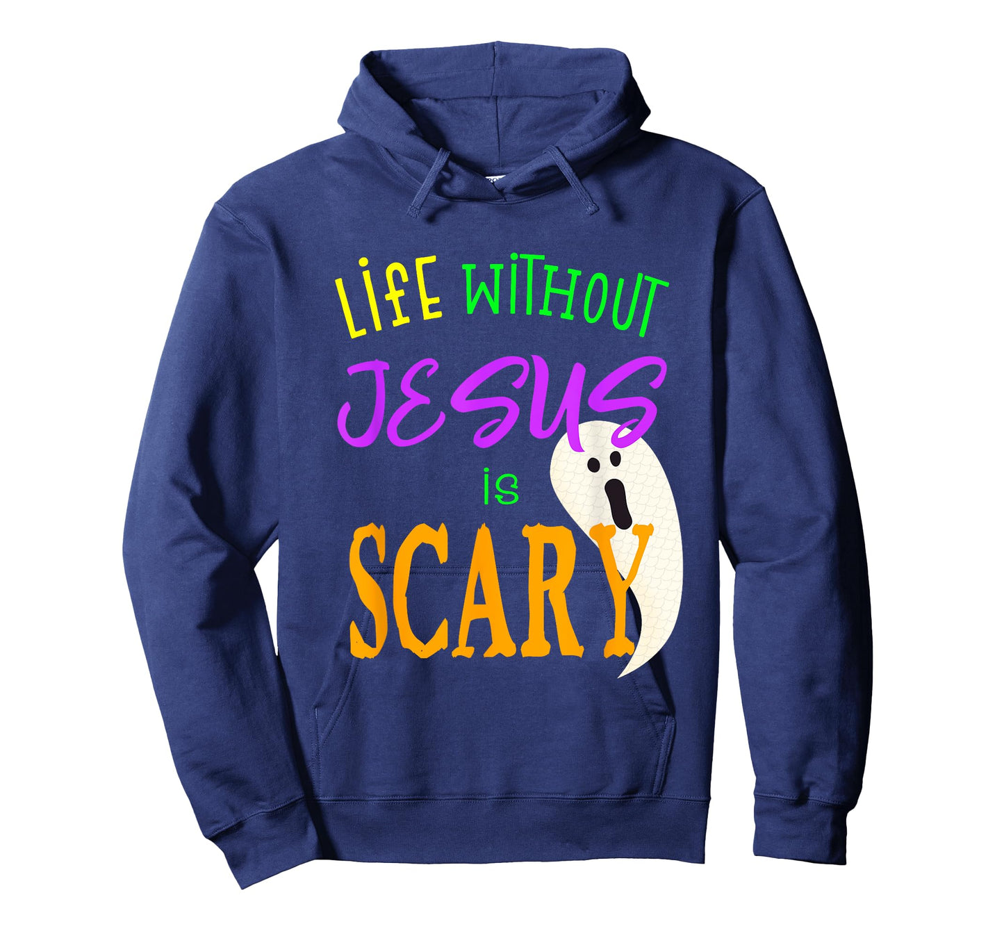 Life Without Jesus is Scary Christian Halloween T-Shirt