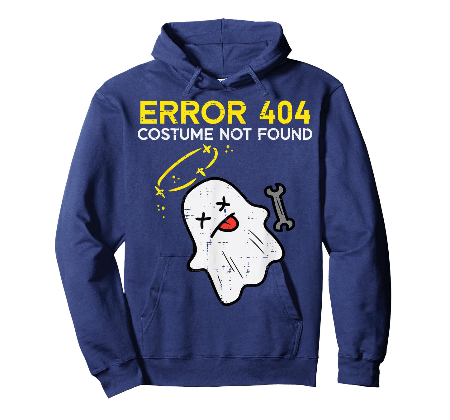 Error 404 Costume Not Found Ghost Funny Halloween Costume T-Shirt