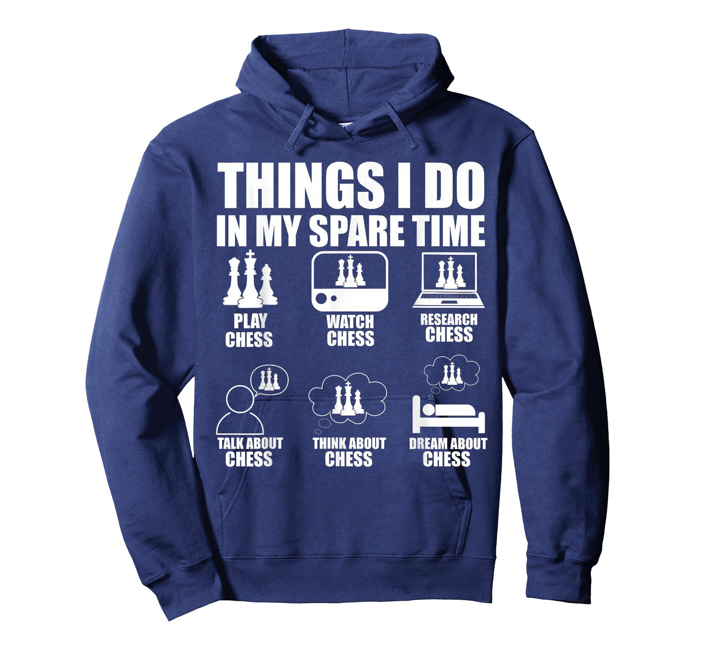 Things I Do In My Spare Time Chess Player Boys Funny Chess T-Shirt