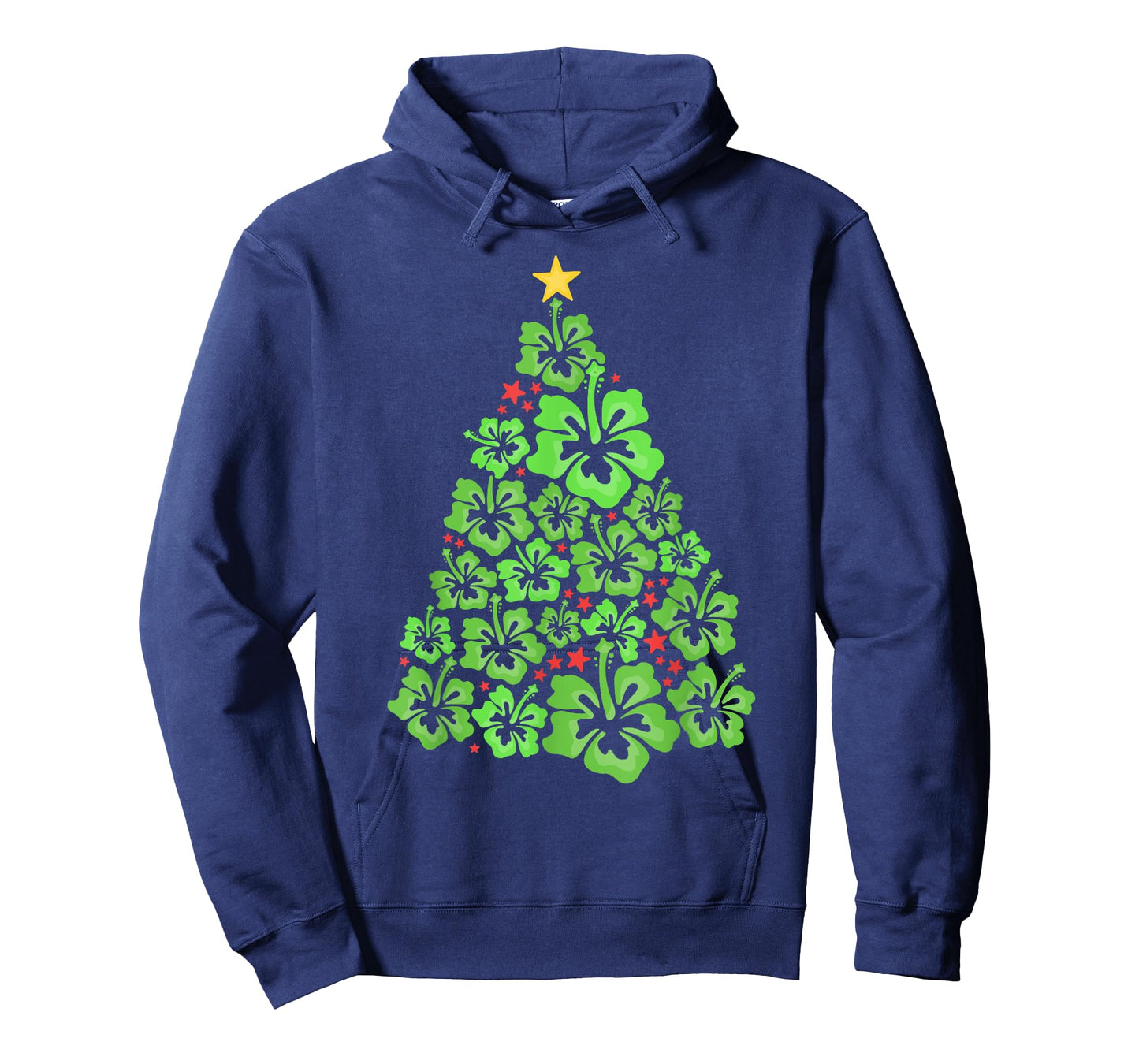 Hawaiian Christmas Tree Mele Kalikimaka Flower Hawaii T-Shirt