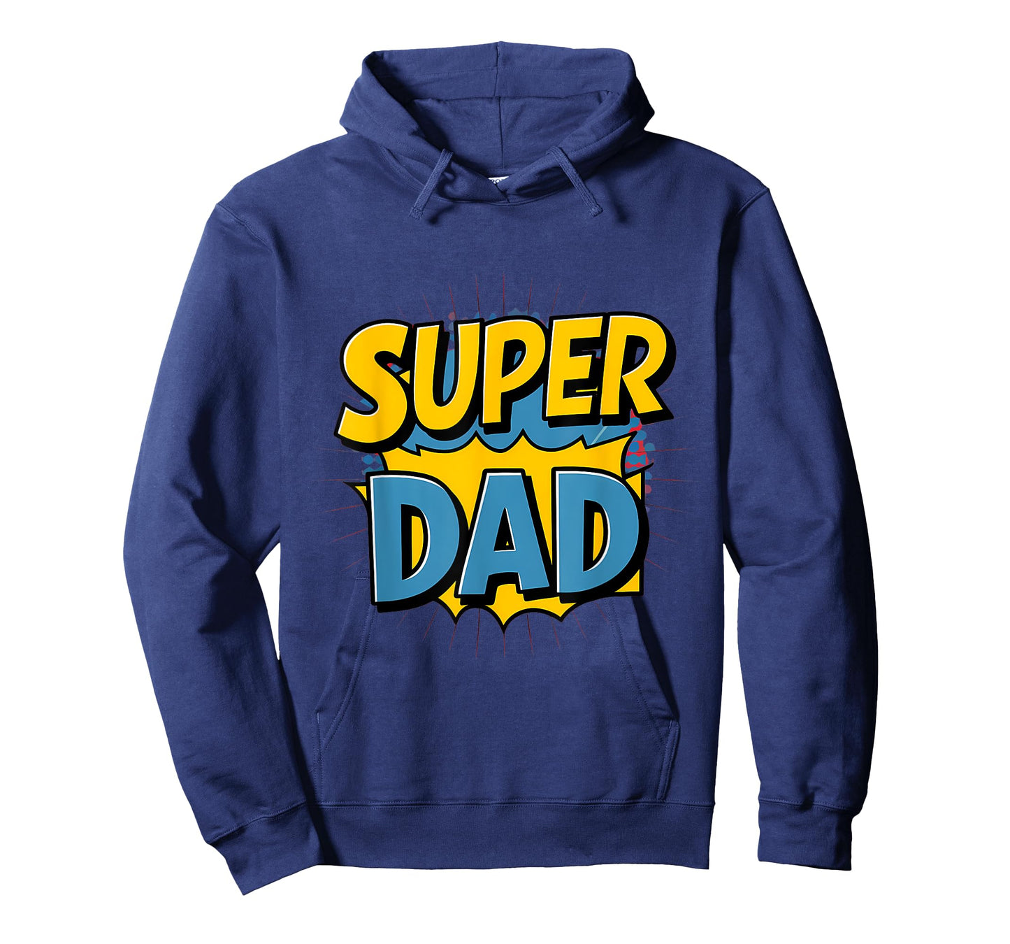 Superdad Funny Superhero Dad Design Costume for Father's Day T-Shirt