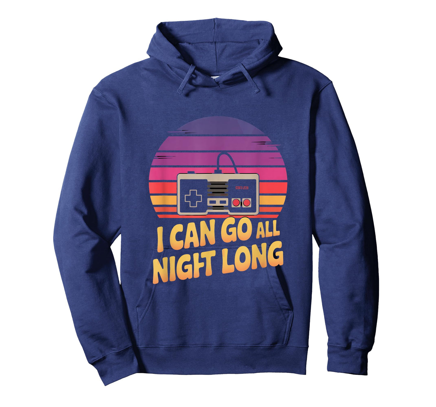 I Can Go All Night Long Gaming Retro T-Shirt
