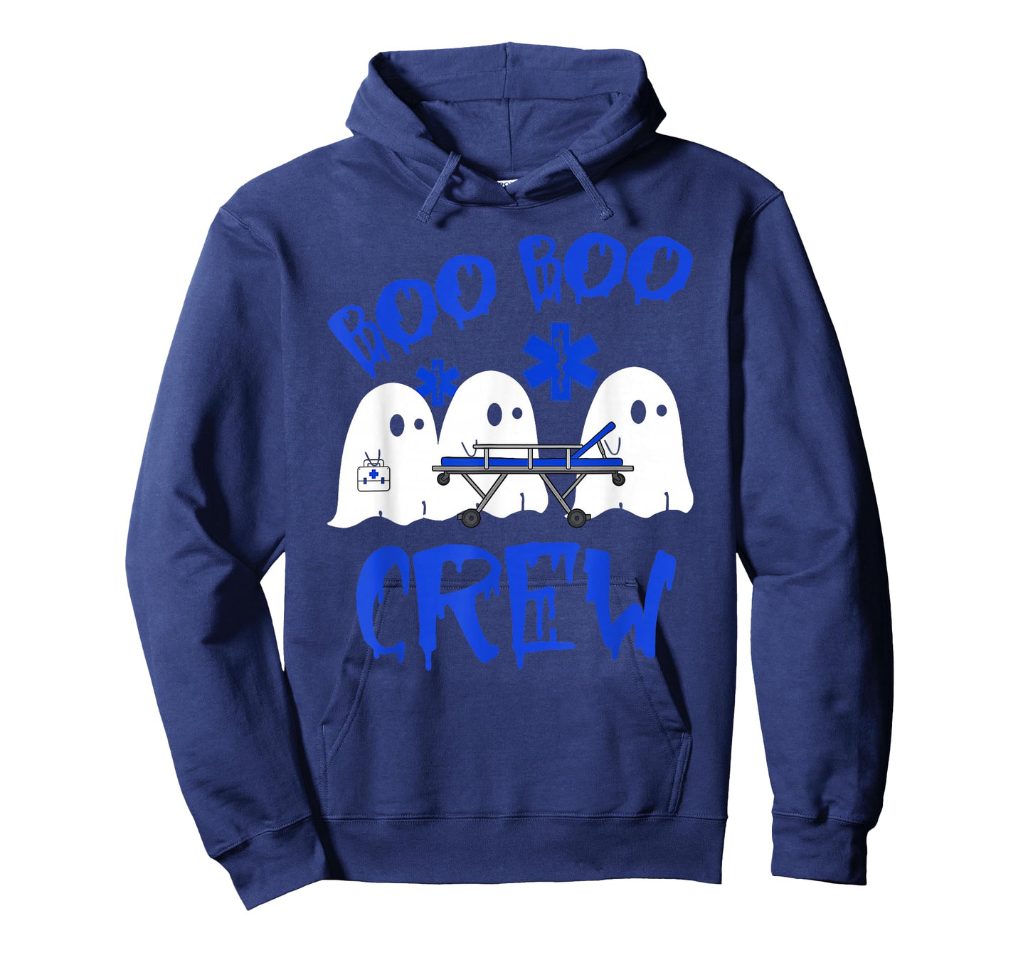 Boo Boo Crew Funny Ghost EMS EMT Paramedic Nurse Halloween T-Shirt