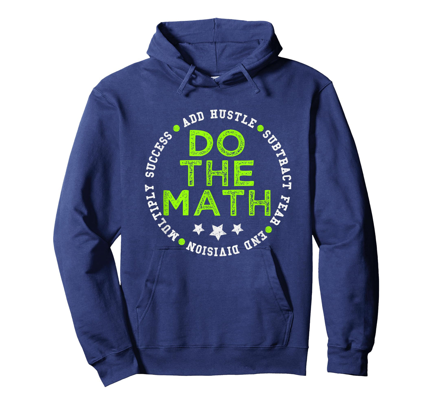 Green Do The Math Green Color Graphic T-Shirt