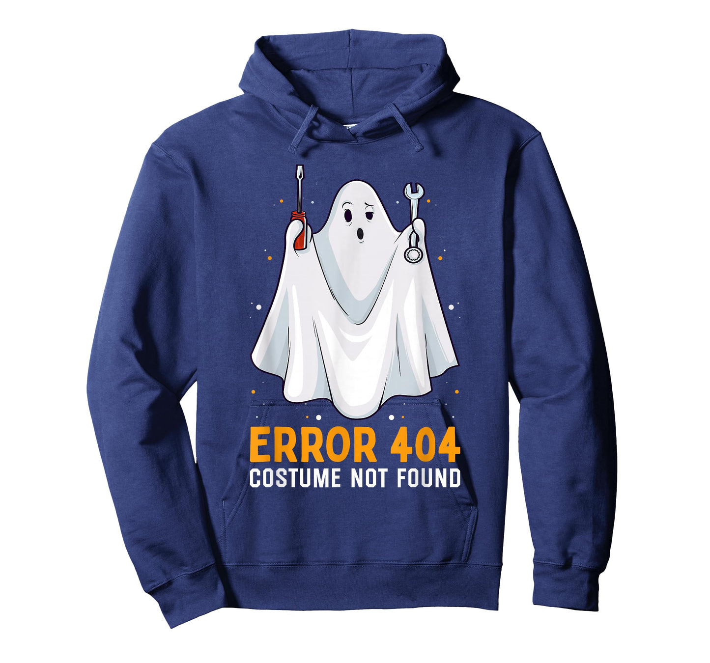 Funny Error 404: Costume Not Found Easy Lazy Halloween Ghost T-Shirt
