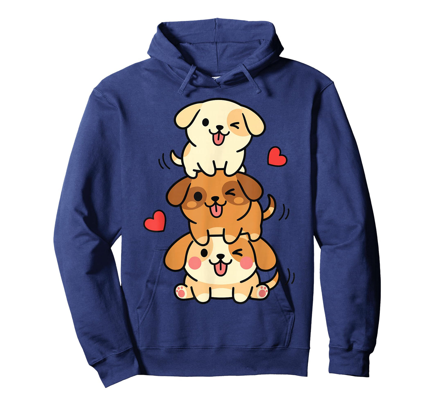 Cute Kawaii Puppies Graphic for Women Dog Lovers T-Shirt