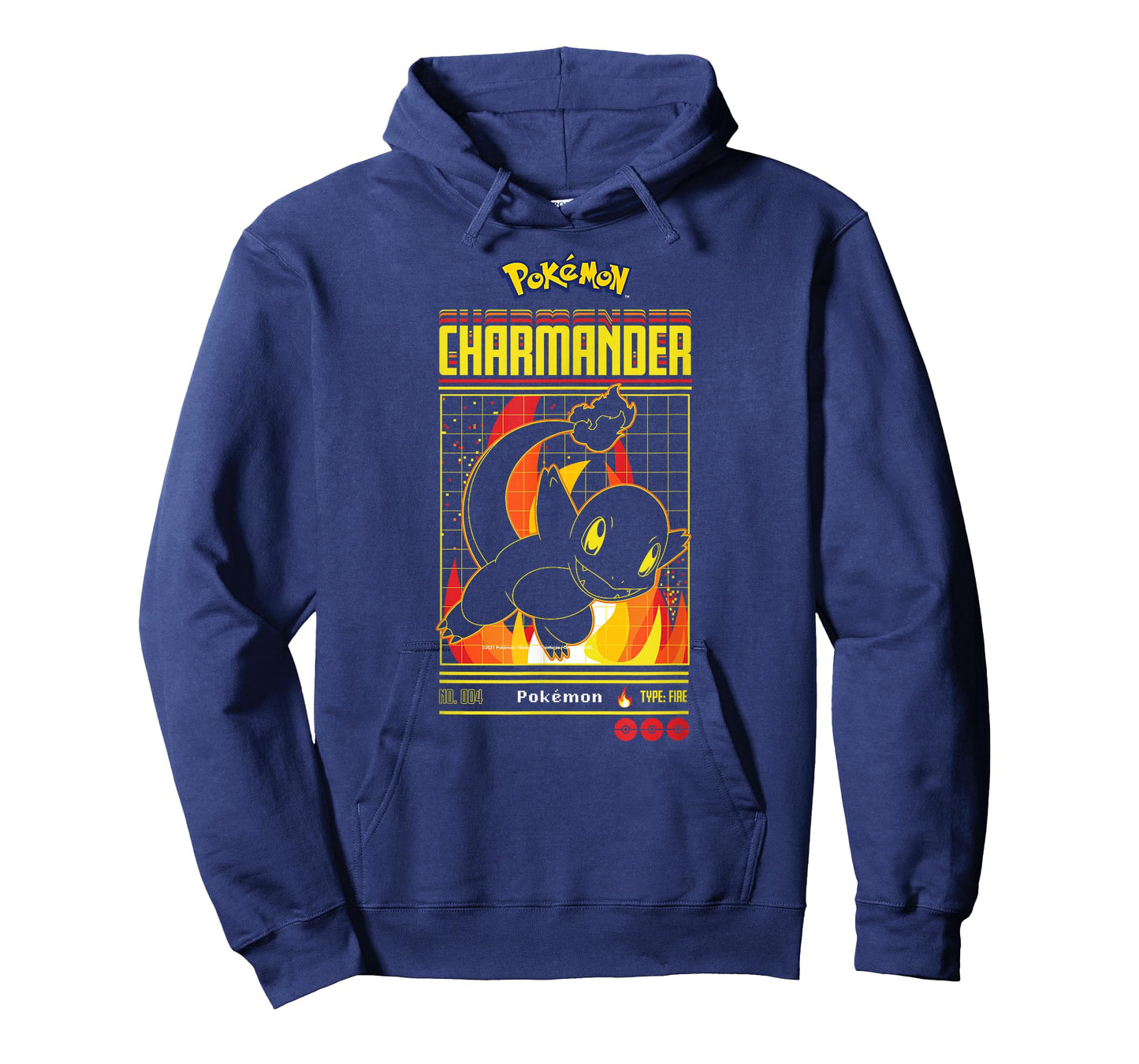 Pokémon - Charmander Retro Gamer T-Shirt