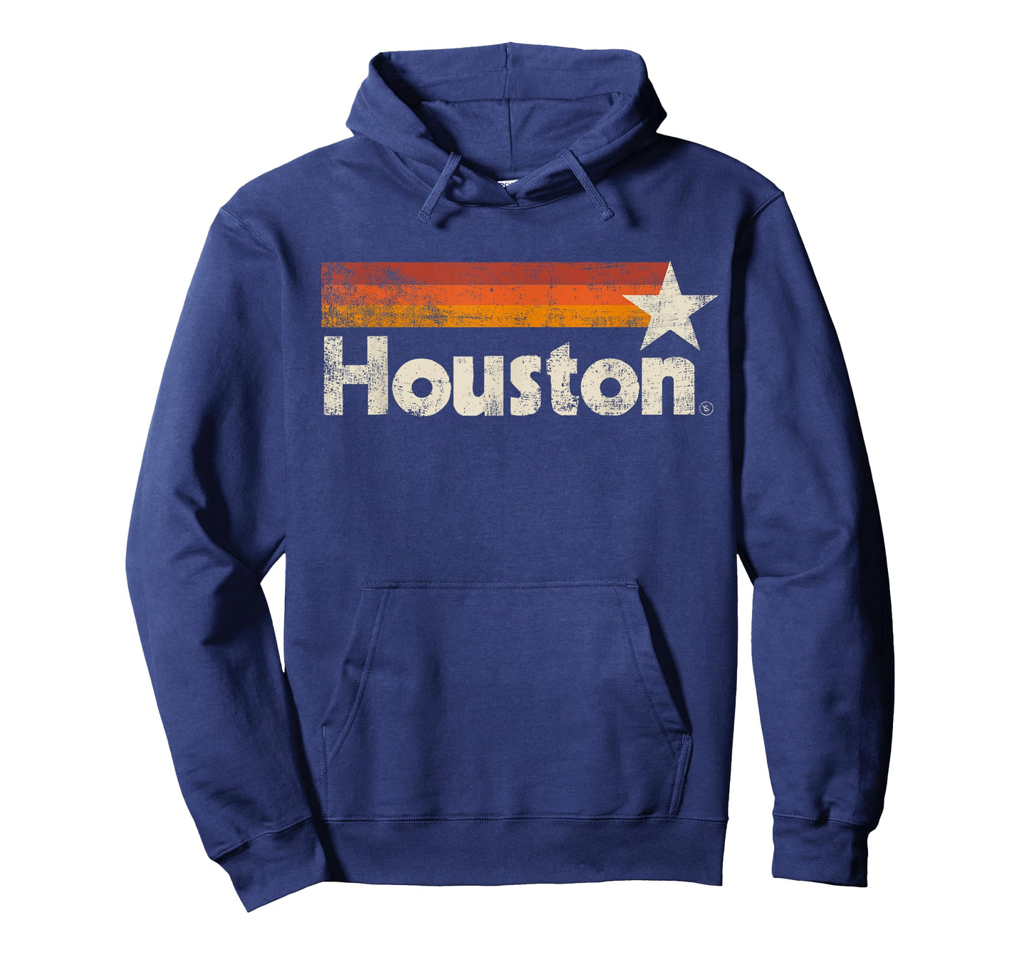 Houston Texas Vintage Houston Stripes Strong Old 70s 80s 90s T-Shirt