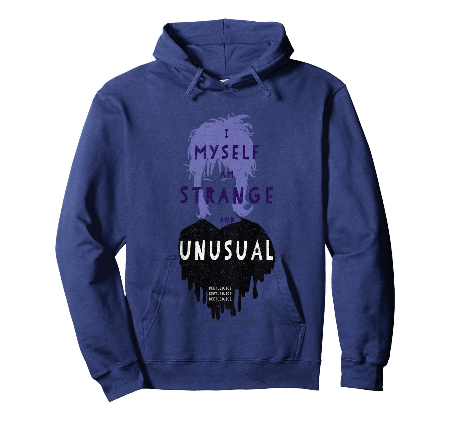 Kids Beetlejuice Lydia Strange And Unusual Text Poster T-Shirt