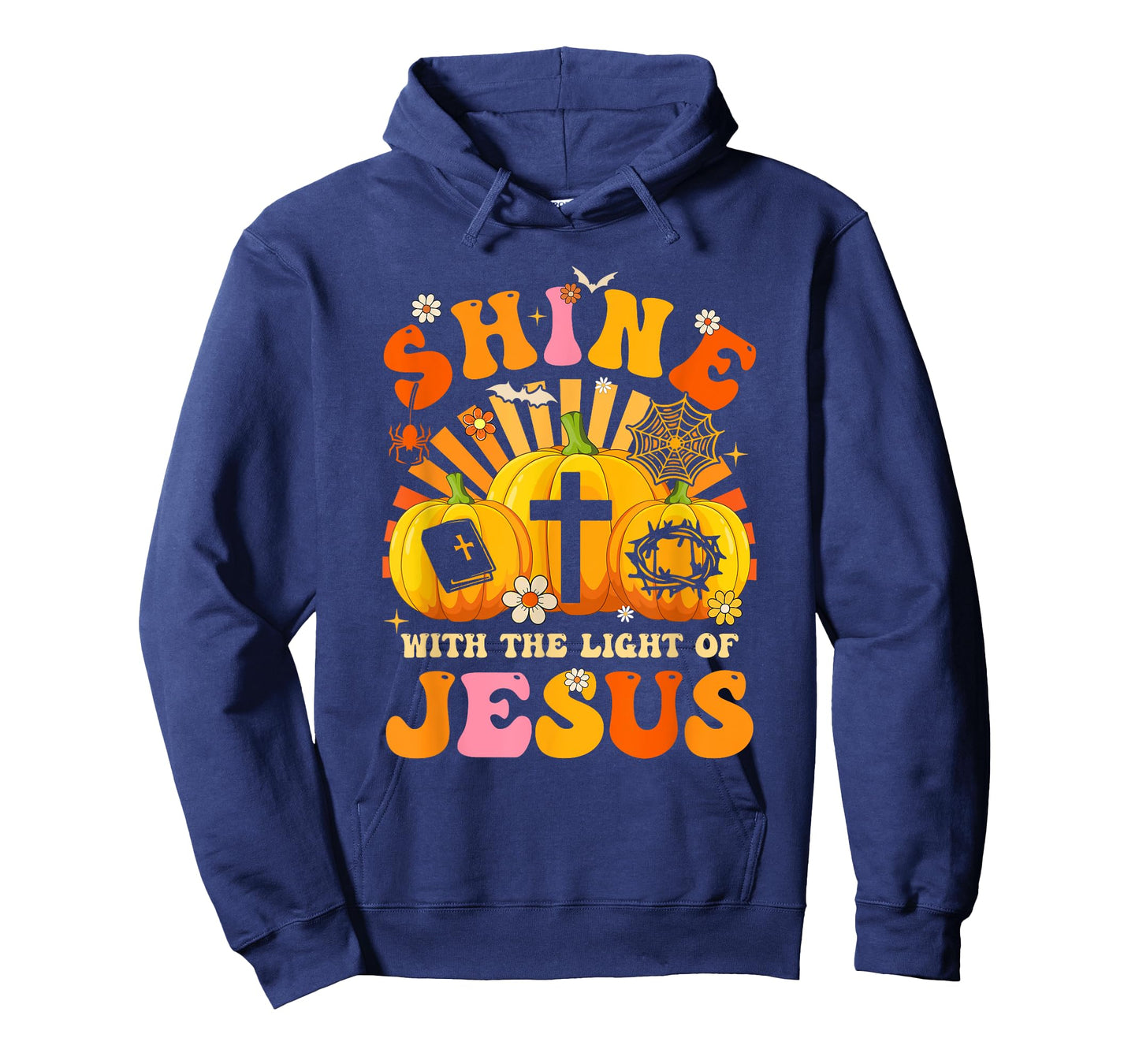 Shine With The Light Of Jesus Christian Halloween Women T-Shirt