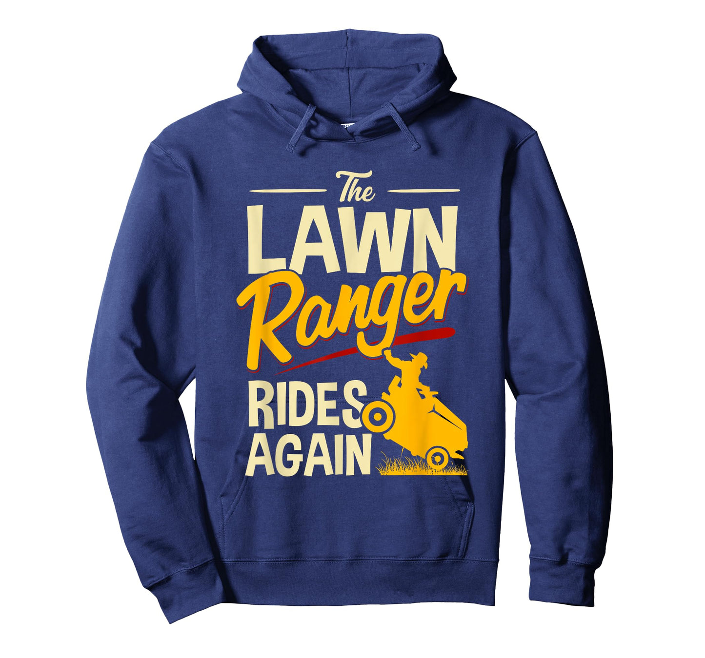 The Lawn Ranger Rides Again - Lawn Tractor Mowing T-Shirt T-Shirt