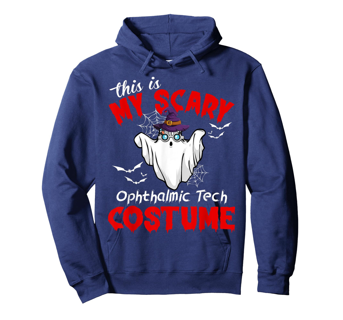 This Is My Scary Ophthalmic Tech Costume Ghost Halloween T-Shirt