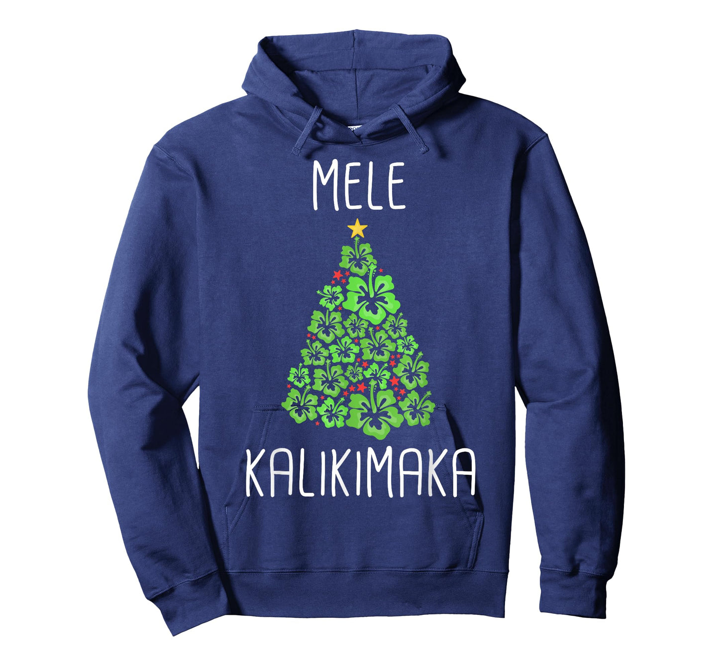 Hawaiian Christmas Tree Mele Kalikimaka Hawaii Tropical T-Shirt
