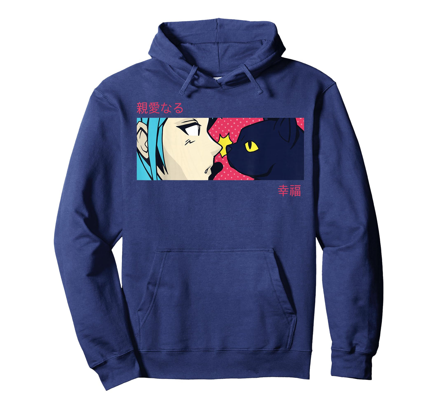 Anime Girl Eyes - Japan Culture Art - Japanese Aesthetic Cat T-Shirt